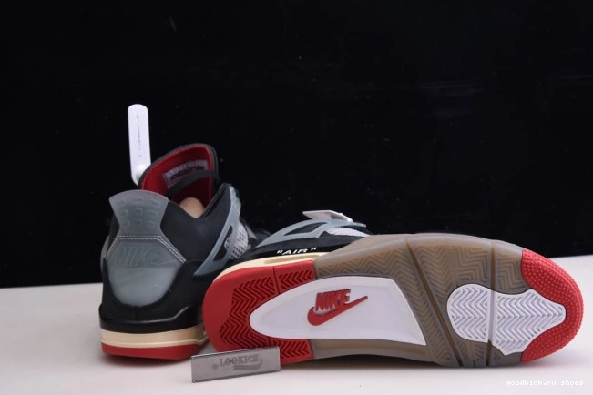 4 Off White Jordan x Bred CV9388-001 Retro Air 0820